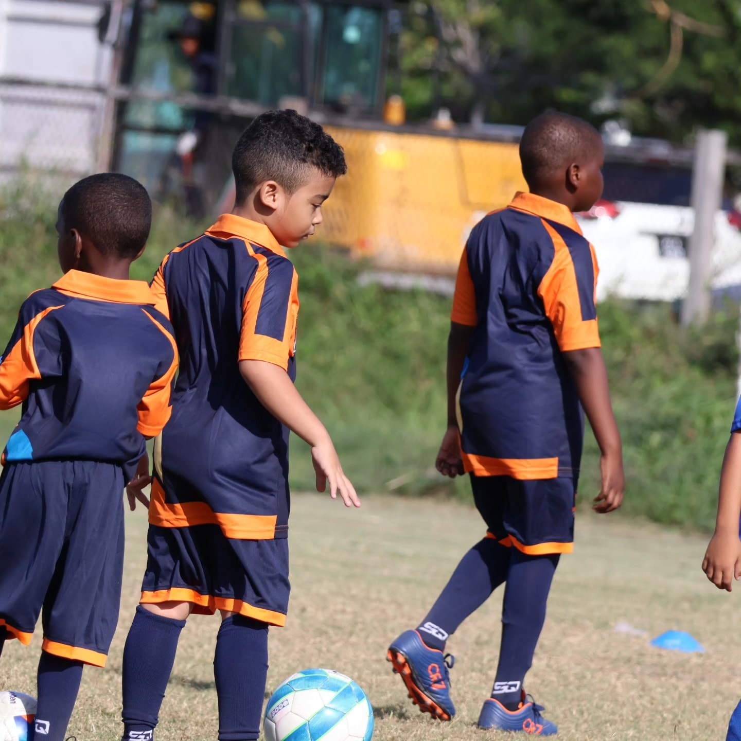 Vurlon Mills Football Academy Training